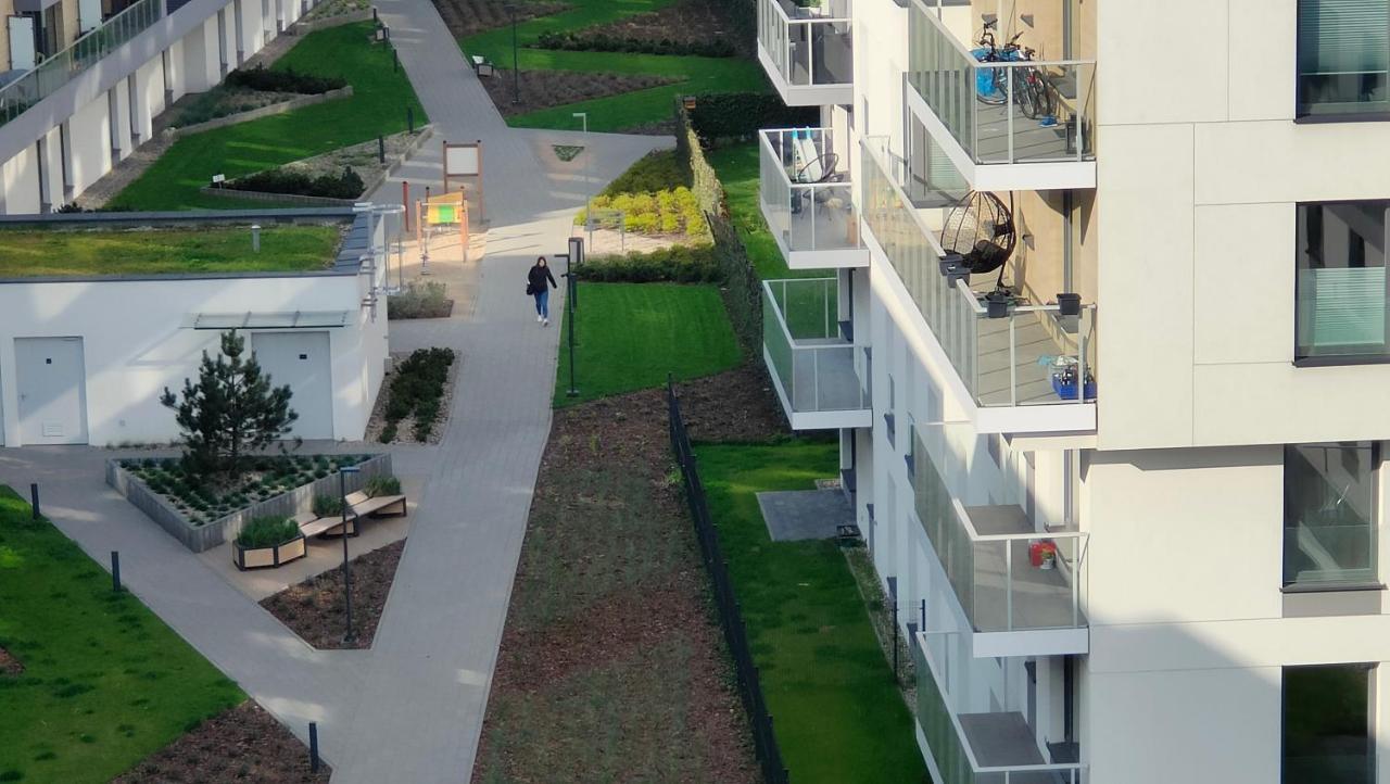 Apartament Nad Morzem,Przystan Letnica Gdańsk Kültér fotó